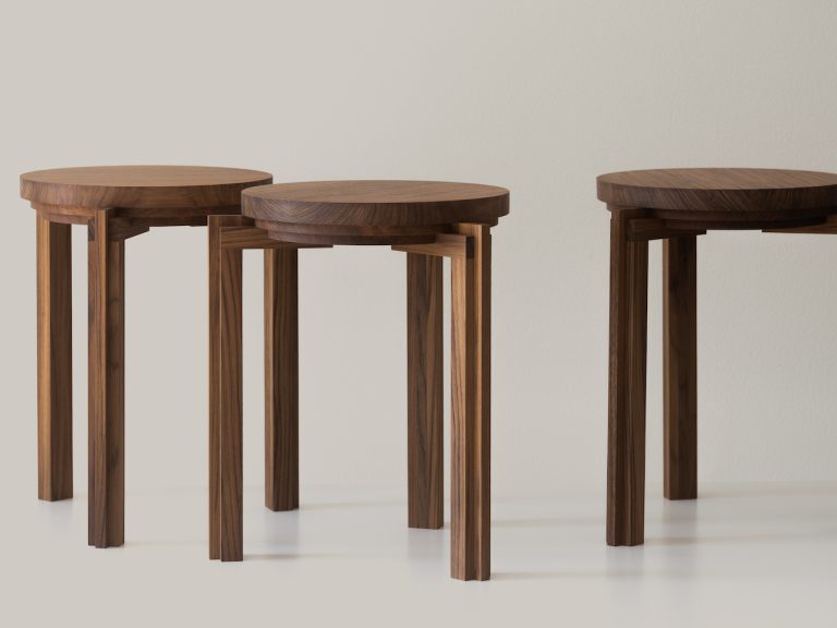 The stacking chairs of the Corniş echo the great thing about the Japanese saints