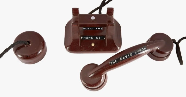 David Lynch artifacts and private assortment is on public sale