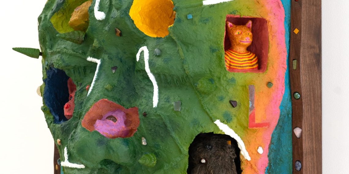 Josh Dihle Toys with actuality in his topographic work much like fever -colossal desires