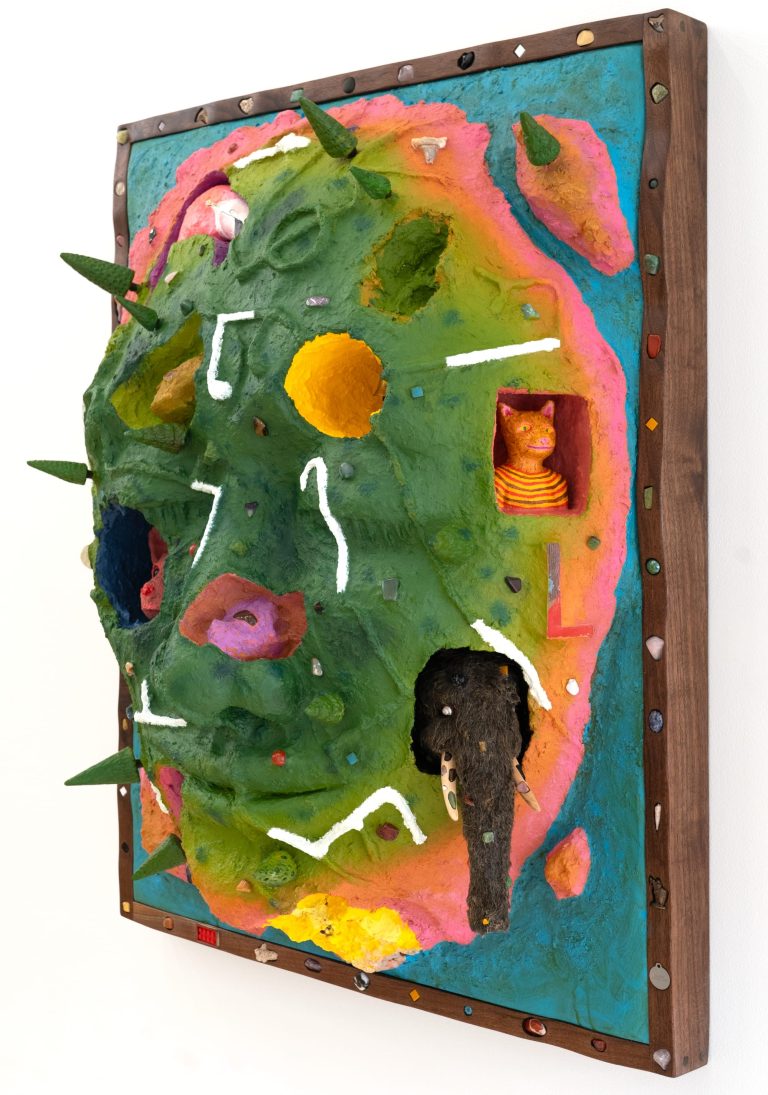 Josh Dihle Toys with actuality in his topographic work much like fever -colossal desires