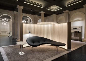 The design of the Piero Lissoni lodge in Budapest extends for 3 centuries