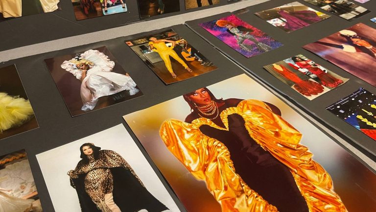 Native style faculty class designs clothes for drag queens