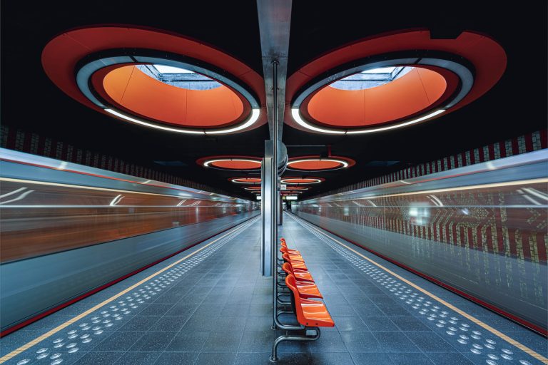 Thibault Durtel captures architectural symmetry within the metro stations in Europe – Colossal