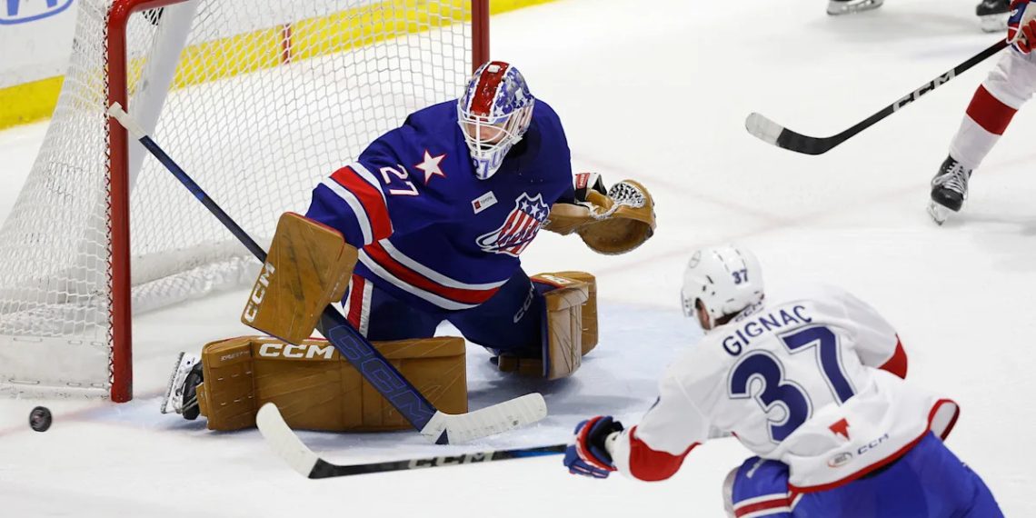 Laval Rocket Ahead Brandon Gignac indicators in Switzerland