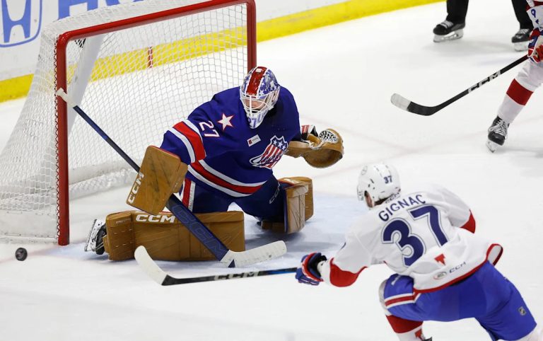 Laval Rocket Ahead Brandon Gignac indicators in Switzerland