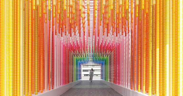 Emmanuelle Moureaux views a century with “100 colours” in Tokyo