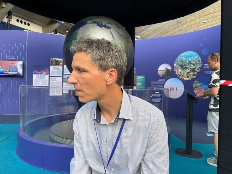 “Eight million tons of plastic enter the ocean yearly”