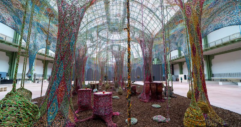 Ernesto Neto “Our Terrace Bar” in Grand Palais