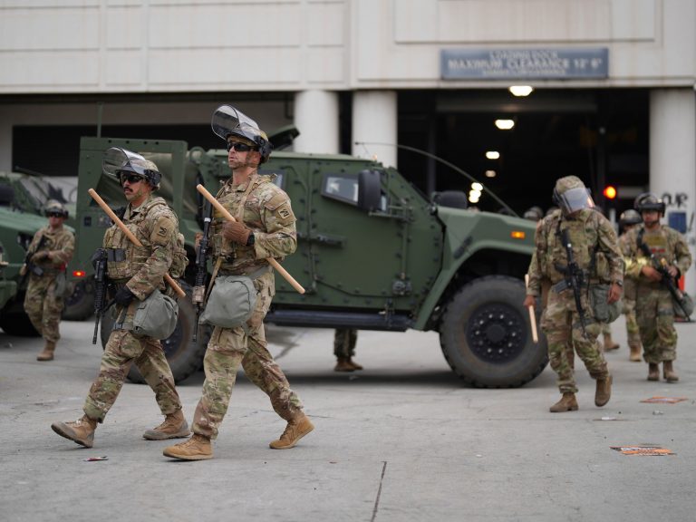 To an unprecedented extent, Donald Trump sends the Nationwide Guard to Los Angeles to distribute a protest for raids in opposition to immigrants
