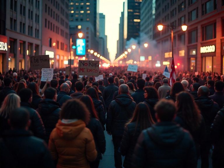 New York, Denver and Chicago Fall in Similar Line with Los Angeles, Philadelphia, Houston, Miami, Mississippi, Jacksonville as Anti Trump Demonstration Below No Kings Protest Banner Shatter US Journey, All Vacationer Websites Packed Up with Protestors, New Replace for You