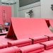 The Pompidou Middle installs interactive pink pop-up “enjoyable” in Paris
