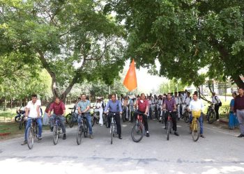 Dairy institute pedals for a wholesome way of life