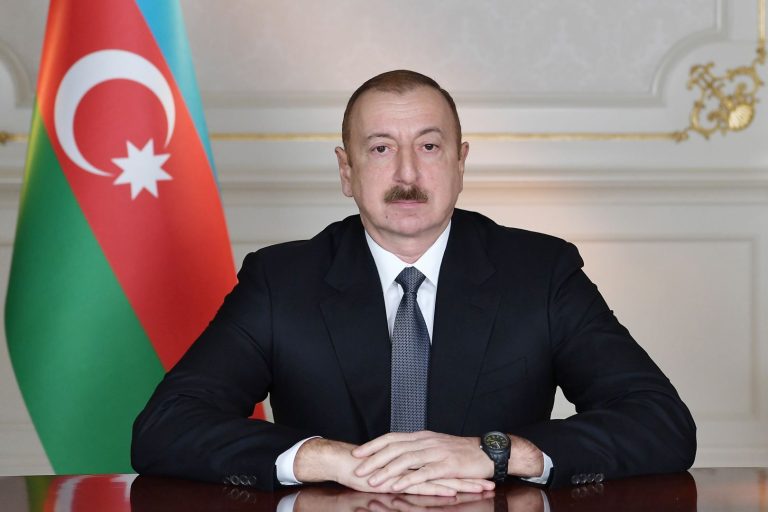 President Ilham Aliyev addresses individuals of “New World Order: Geopolitical Points and World Challenges” Int’l Convention