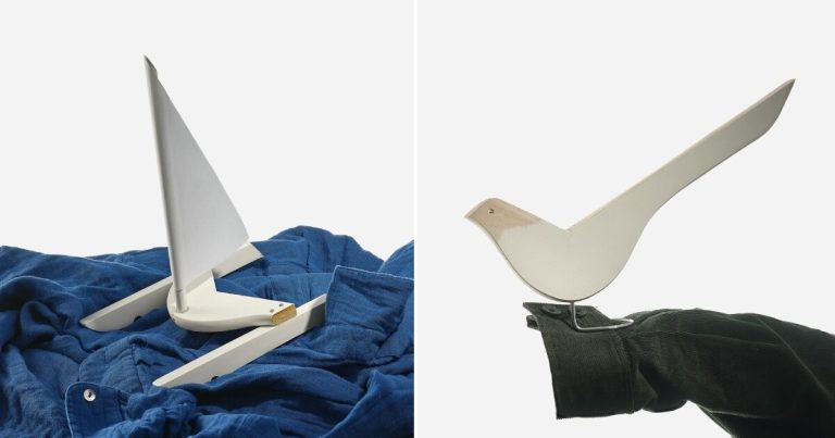 Aequo.design turns the hangers into picket toys