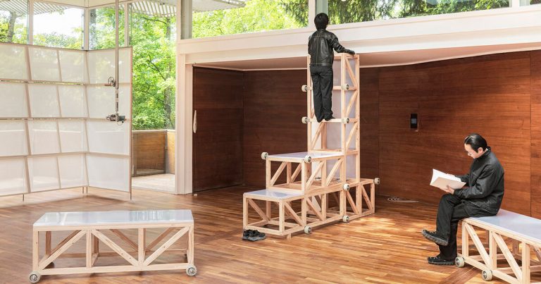 Studio Hech units installations particular to the location for Korean Pavilion at Biennale