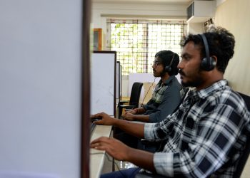 Pretended to be, however there have been 700 Indian programmers