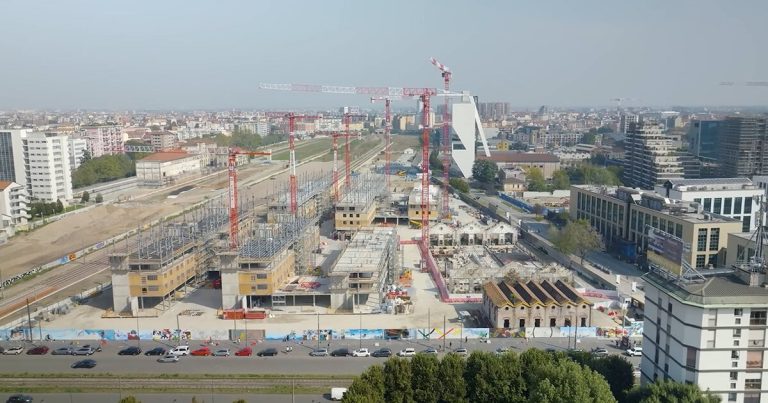 The Olympic village of Milan is approaching the top of the included dwelling