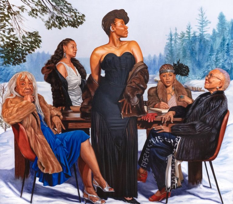 Mario Moore’s oil work have been the previous and current to light up black resistance and magnificence – Colossal