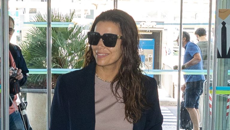 Eva Longoria’s Cannes airport look is the proper journey outfit method