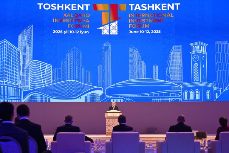 IV Tashkent Worldwide Funding Discussion board in Middle