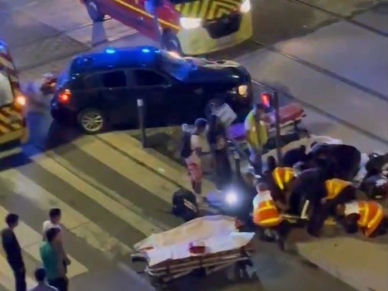 A automobile ran over a household in southern France at PSG Champion celebrations