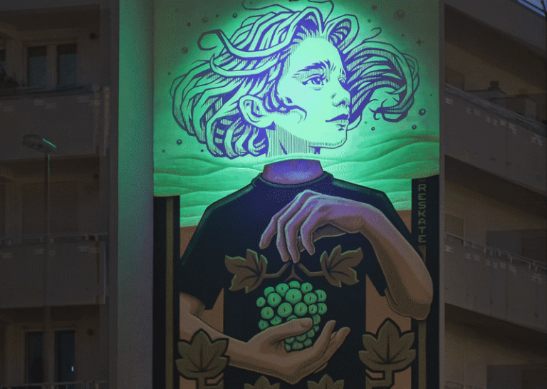 Reskate’s younger murals flip into vivid symbols of peace – Colosal
