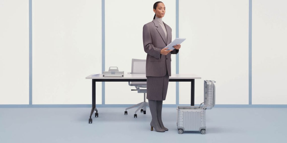 Rimowa X Vitra’s Glossy Tackle Cell Residing