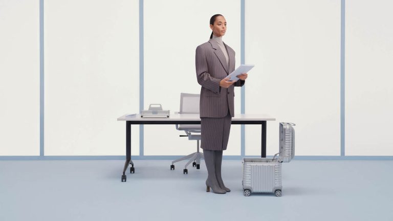 Rimowa X Vitra’s Glossy Tackle Cell Residing
