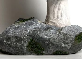 Rock footwear of Canyaon and Bravest are sporting legs for legs