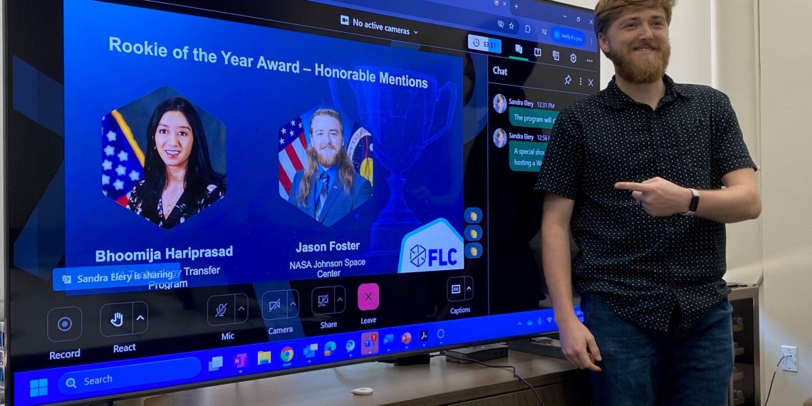 Johnson’s Jason Foster units the technological reporting recording