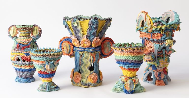 Piped like cake glaze, Ebony Russell’s scrumptious vessels evoke emotional holidays – Colossal