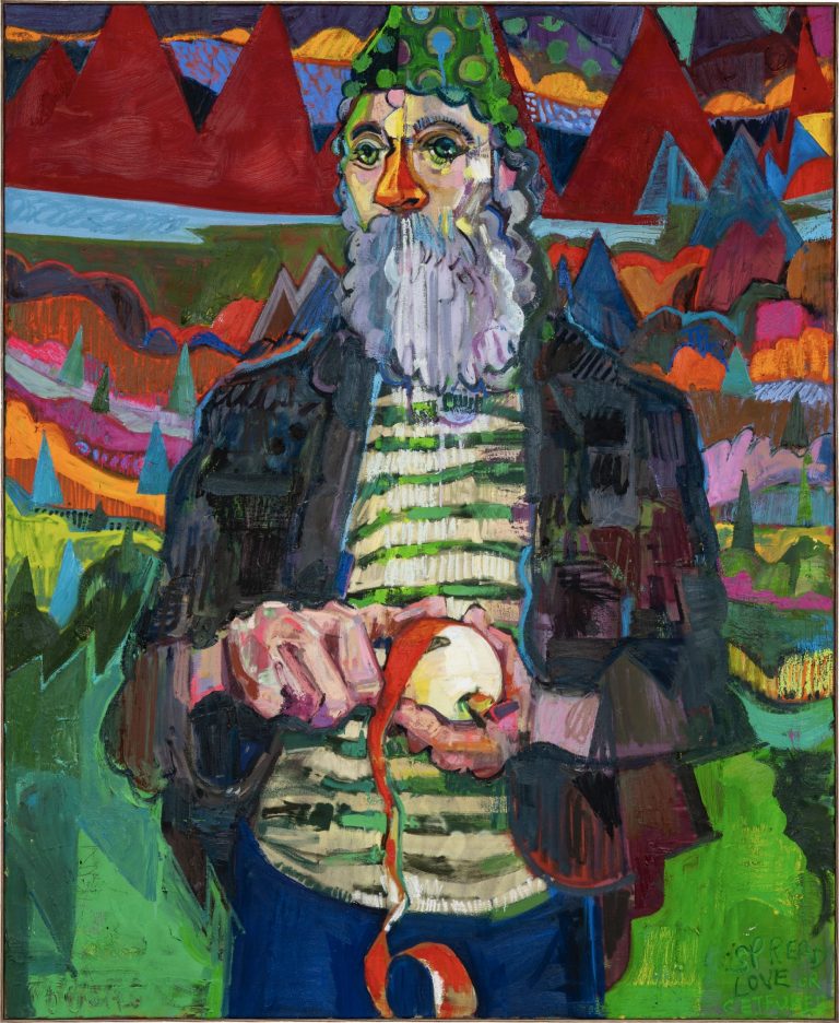 Literary references abound in Andrew Salgado’s vibrant portraits – Colossal