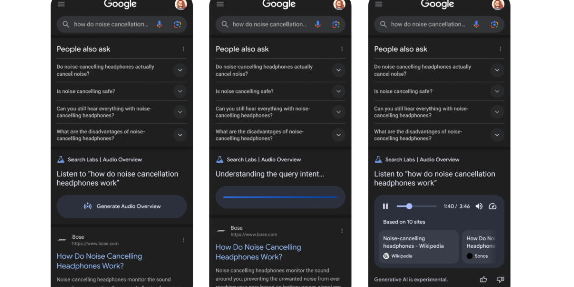 Google take a look at turns the search outcomes right into a podcast generated by AI
