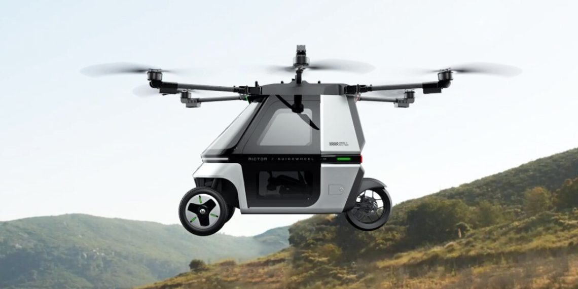 Kuickwheel’s Tricycle Skyrider X6 can stroll alone