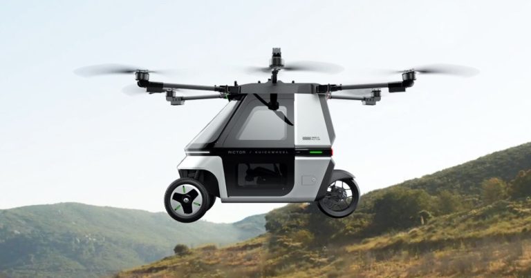 Kuickwheel’s Tricycle Skyrider X6 can stroll alone