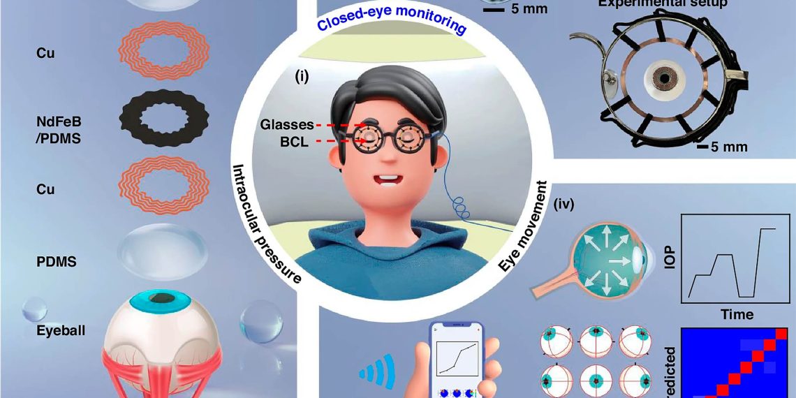 Sensible contact lens retains an eye fixed in your well being, evening and day