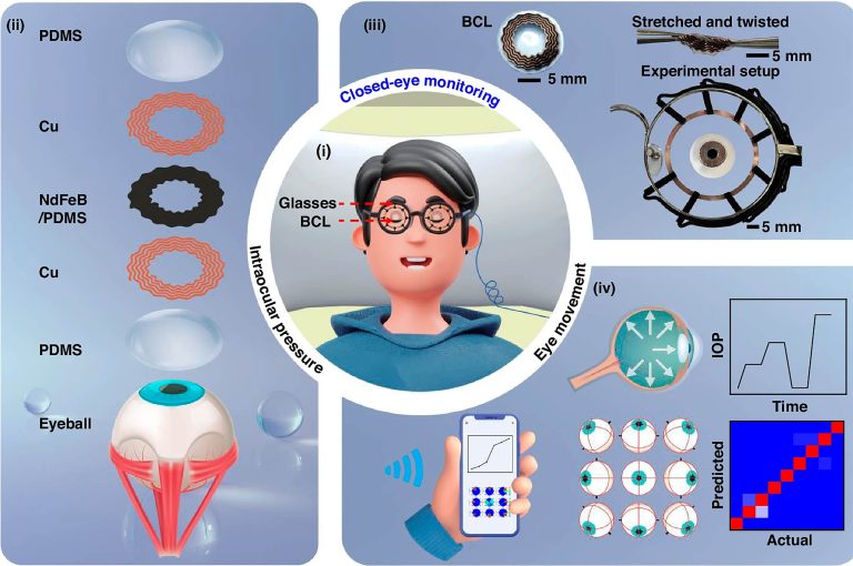 Sensible contact lens retains an eye fixed in your well being, evening and day