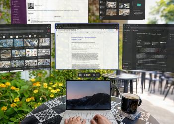 Spacetop for Home windows gives your laptop computer a floating display screen of 100 “