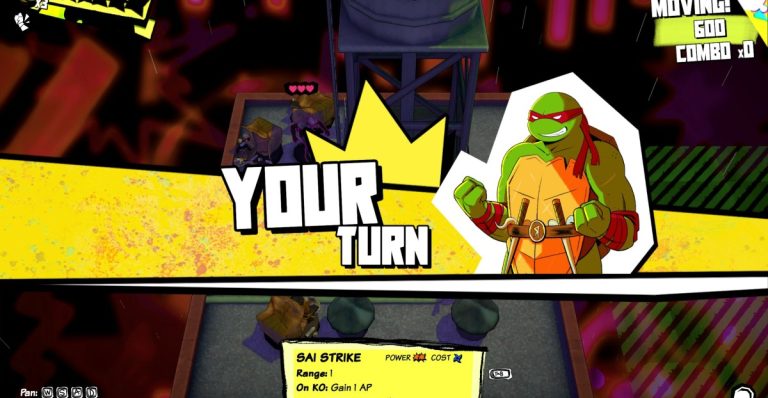 TMNT: Tactical TakeDown is a radical twist on the technique based mostly in a row