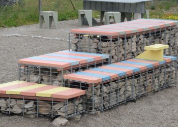 X-Trakojan turns development waste into public furnishings into Stockholm port