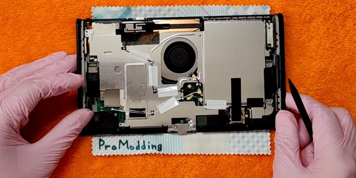 Look contained in the Nintendo Change 2 with the primary demolition of the console