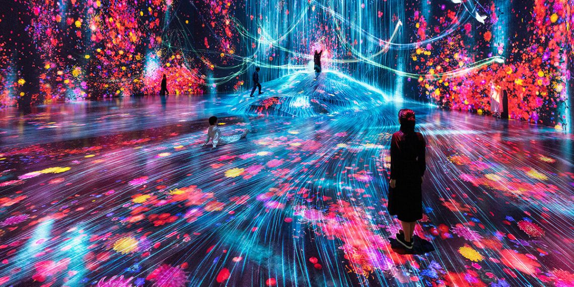 Teamlab Headlines Launch of the Hamburg Digital Artwork Museum of Digital Artwork
