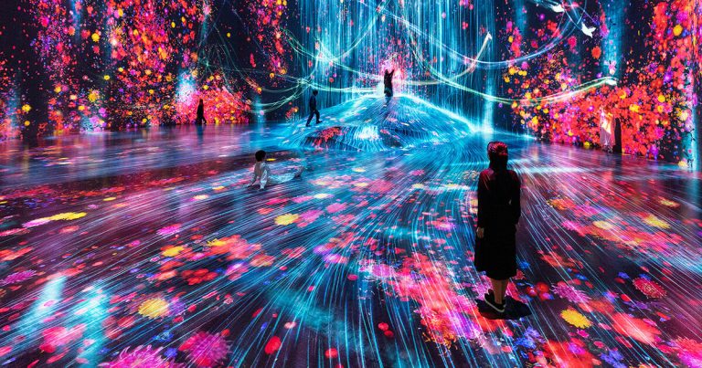 Teamlab Headlines Launch of the Hamburg Digital Artwork Museum of Digital Artwork