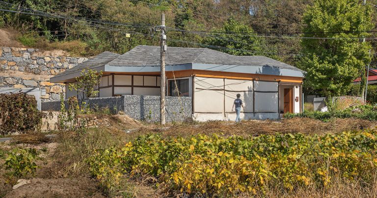 Renovation of stratified roof farm renovation by drawing works in Korea