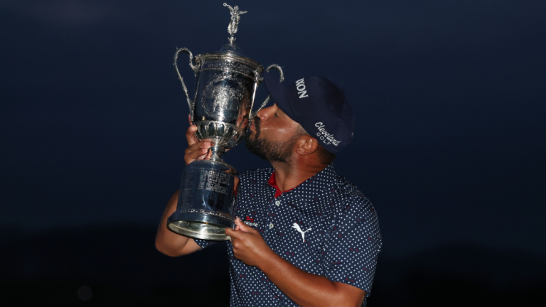 JJ Spaun wins us open in Epic Rally; Crimson Sox is amazingly buying and selling Rafael Devers to giants