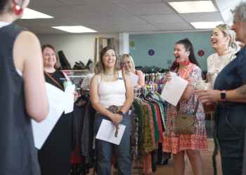 Billings girls’s group learns style and sustainability at clothes swap retailer