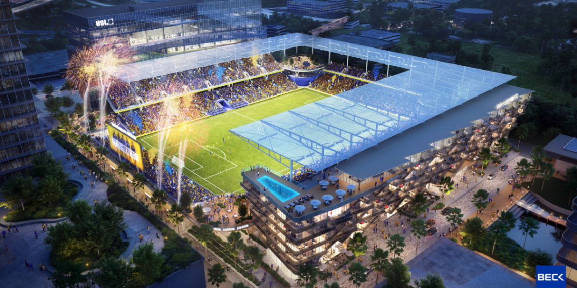 Tampa Bay Solar FC releases new renderings of the anticipated stadium on the water’s edge