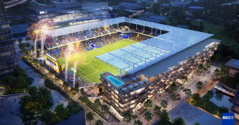 Tampa Bay Solar FC releases new renderings of the anticipated stadium on the water’s edge