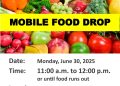 Cell meals drop set for June 30 in Bagley
