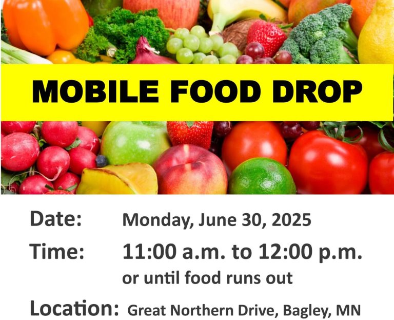 Cell meals drop set for June 30 in Bagley